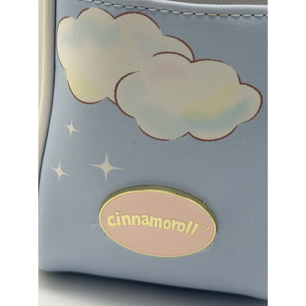 Her Universe Sanrio Cinnamoroll Mini Backpack Blue White Heart Shaker Bag